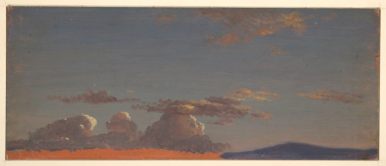 Maine? Himmelsstudie, ca. 1868–69 von Frederic Edwin Church