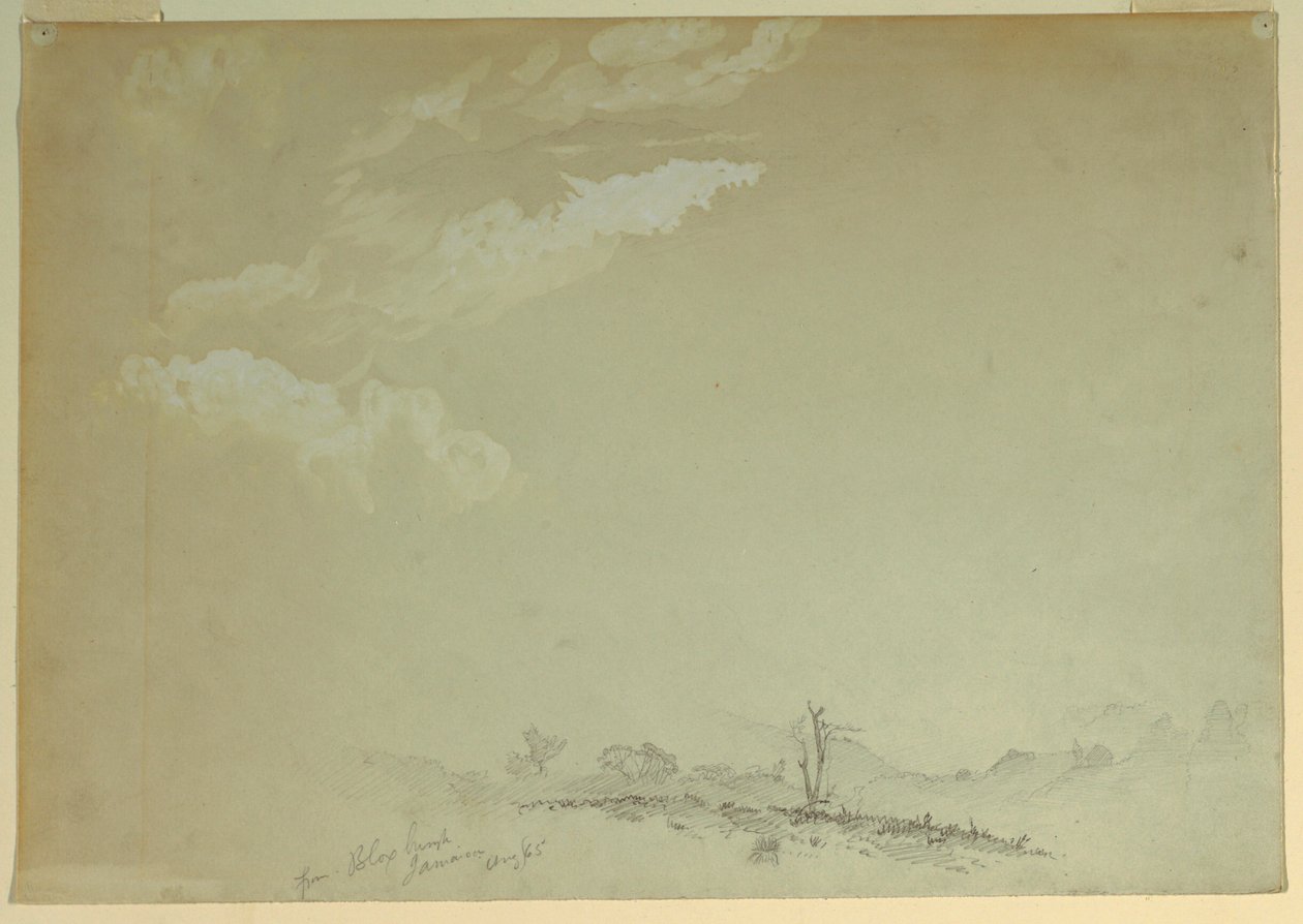 Skizzen, Bloxburgh, Jamaika, 1865 von Frederic Edwin Church