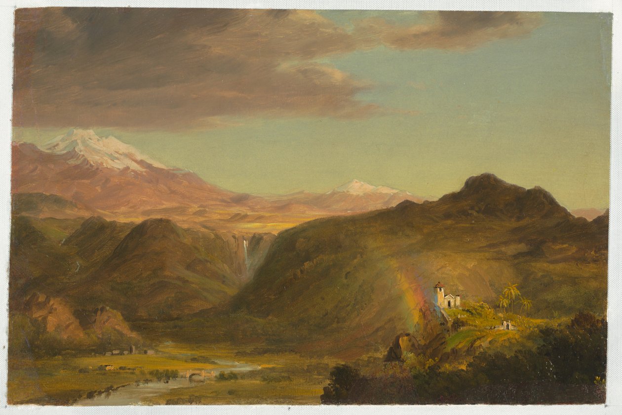 Südamerikanische Landschaft, 1854 von Frederic Edwin Church