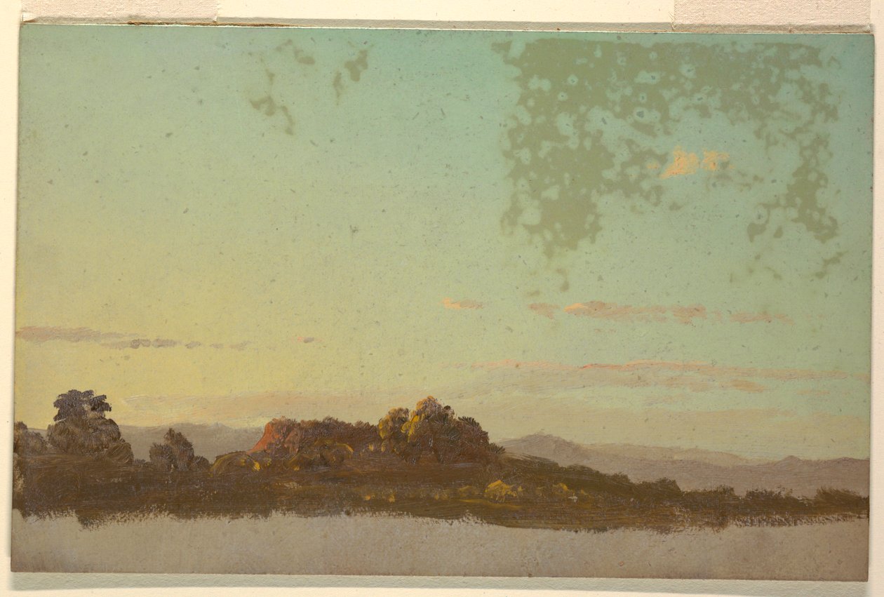 Sommerlandschaft, 1870–80 von Frederic Edwin Church