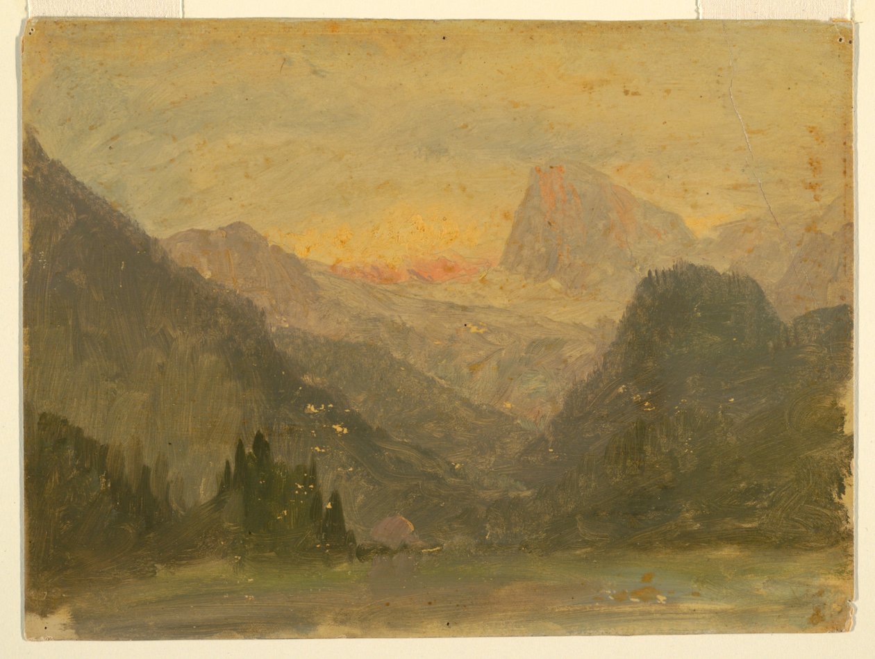 Der Watzmann, in der Nähe von Berchtesgaden, 1868 von Frederic Edwin Church