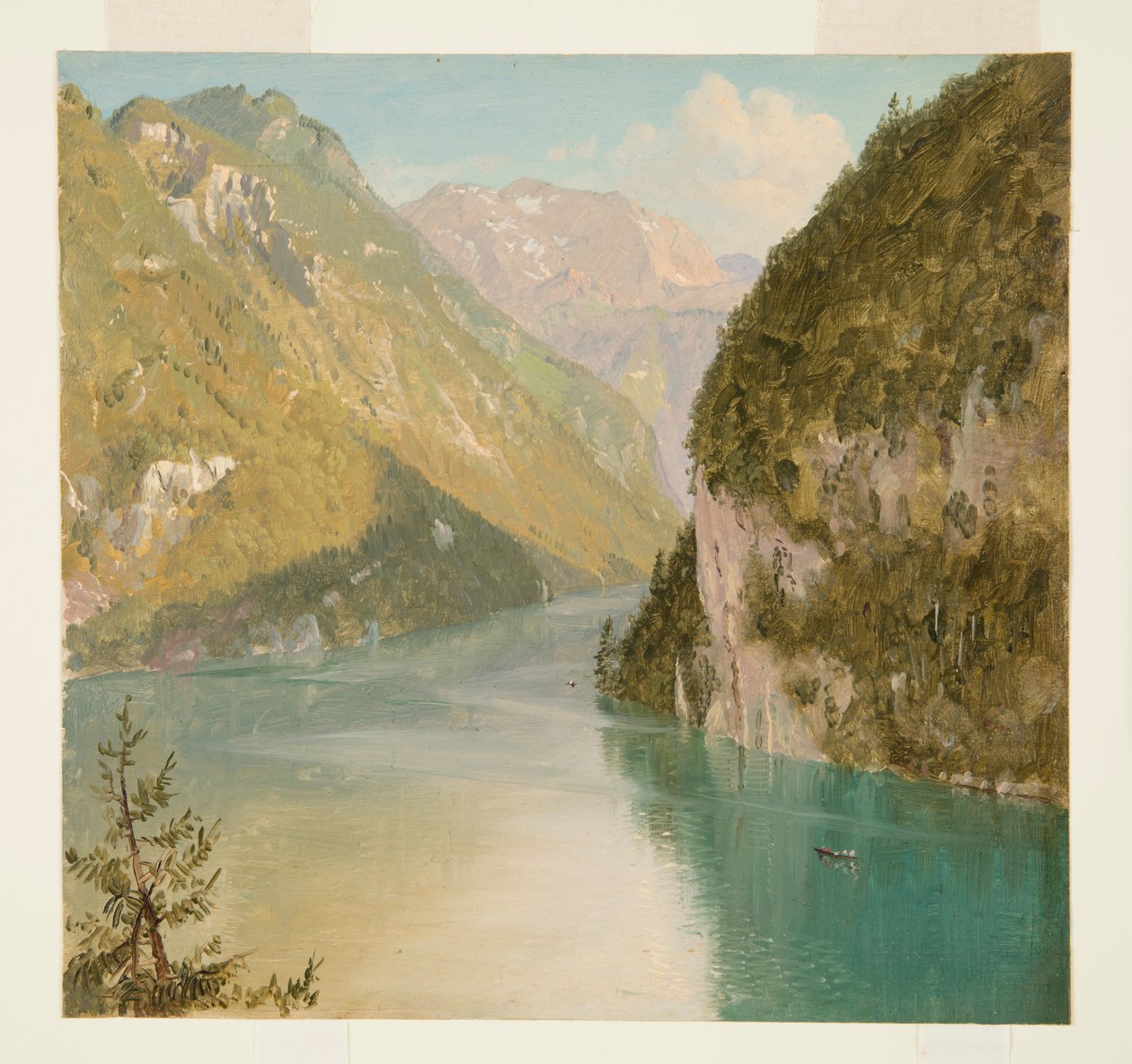 Königssee, Bayern von Frederic Edwin Church