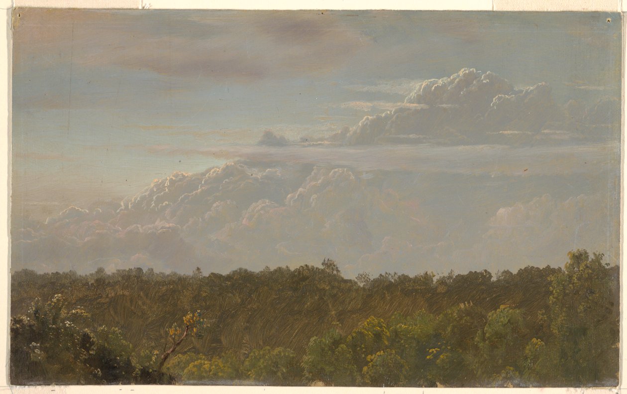 Gewitterwolken, Jamaika von Frederic Edwin Church