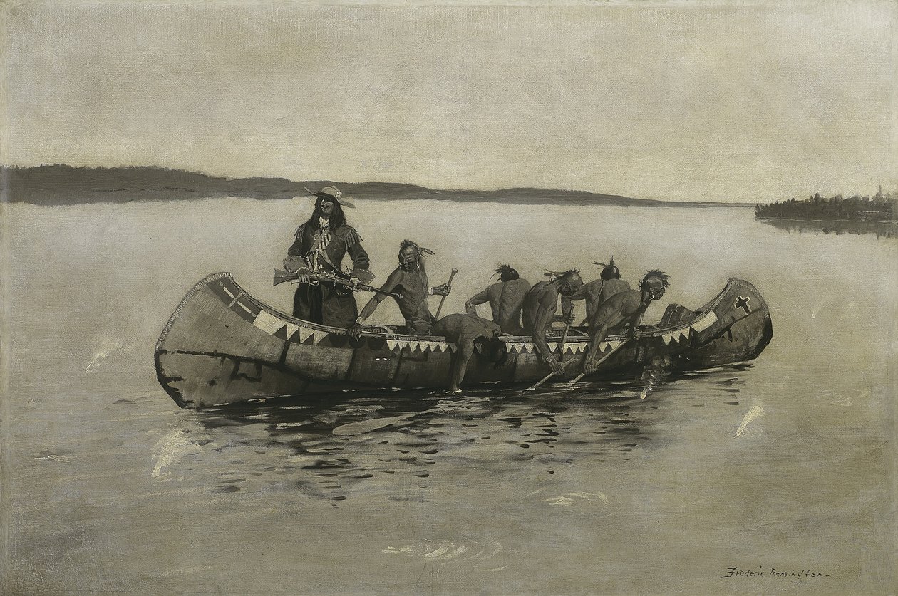 Dies war eine fatale Einschiffung von Frederic Remington