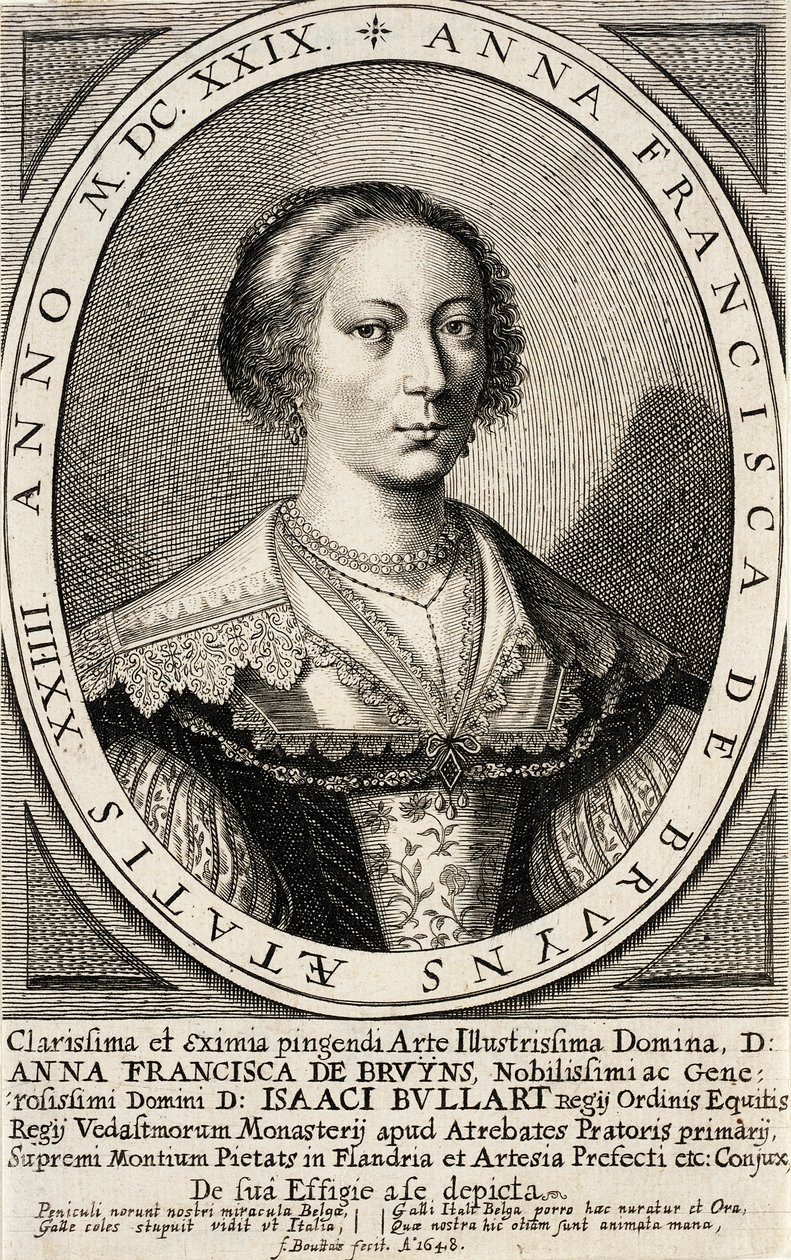 Anna Francisca de Bruyns von Frederick Bouttats I