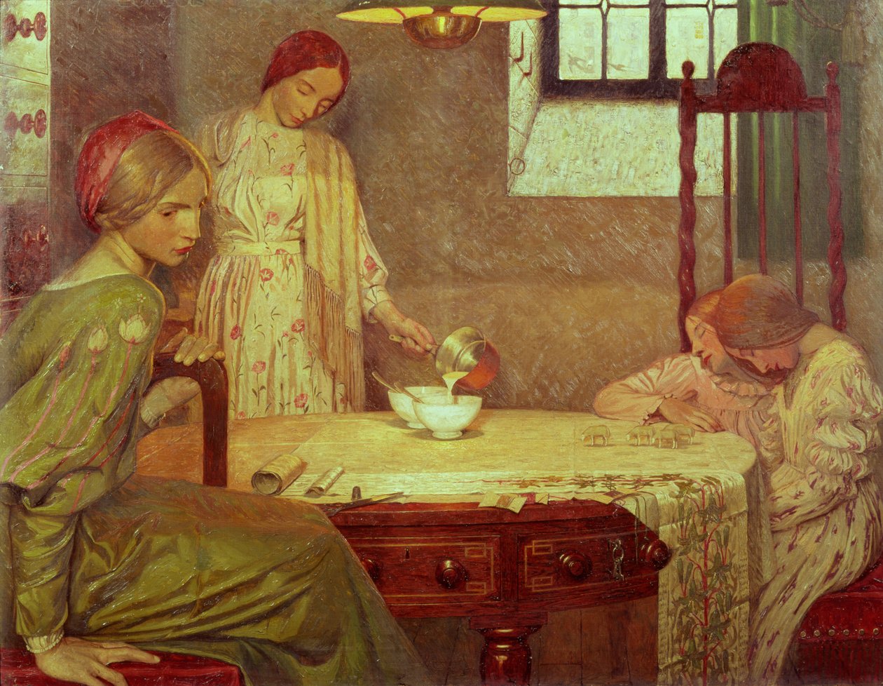 In der Tiefe des Winters von Frederick Cayley Robinson