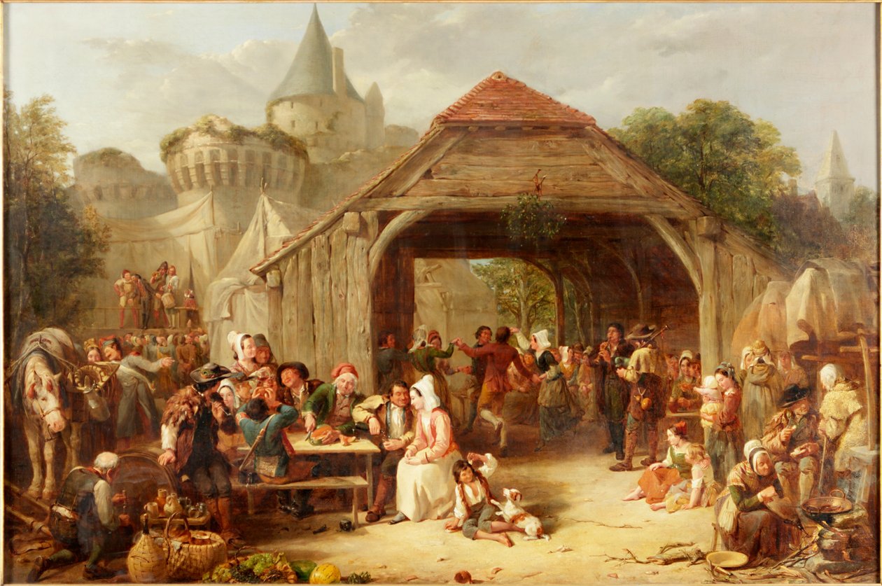 Fröhliches Treiben, 1841 von Frederick Goodall