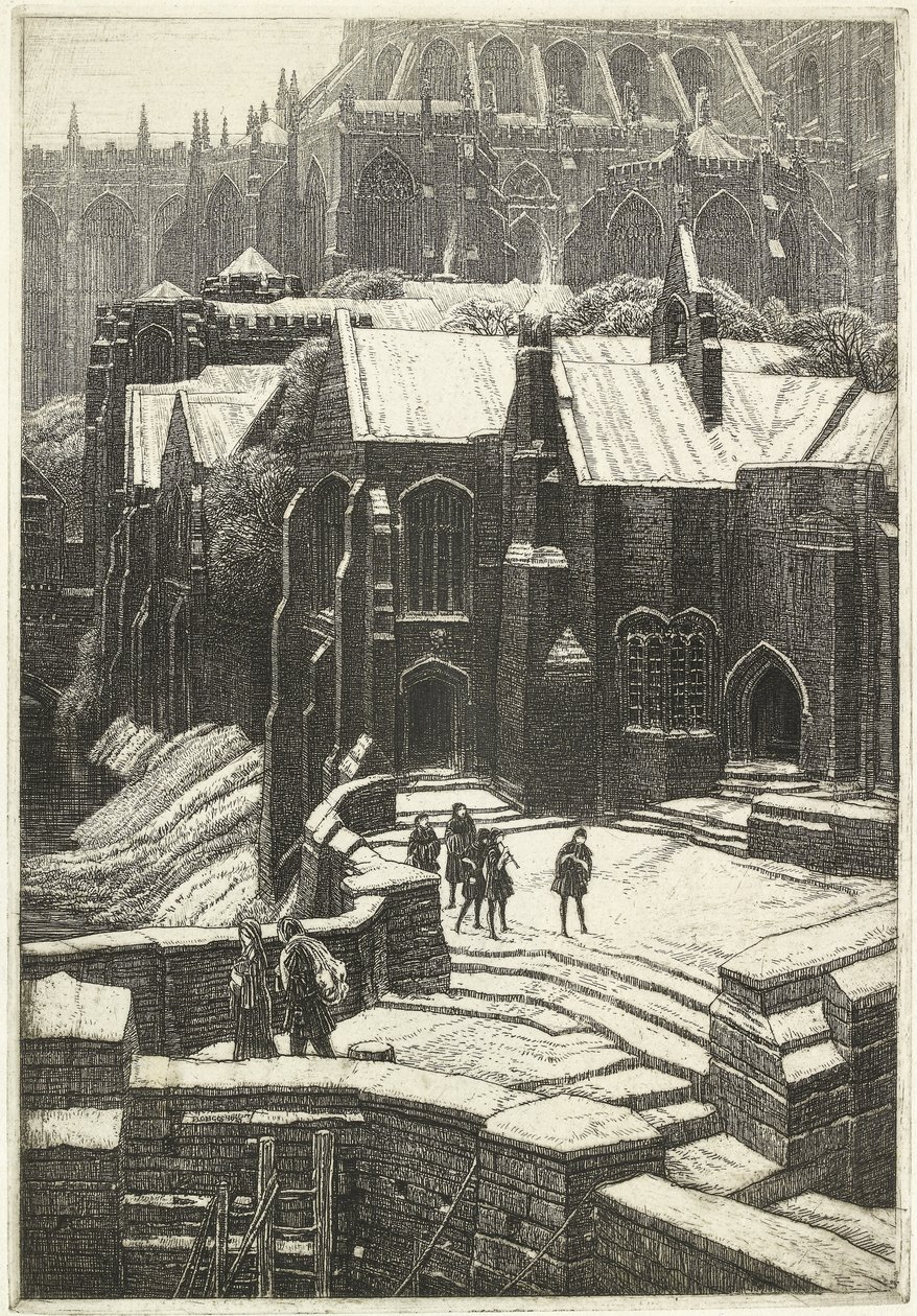 Das Almosenhaus, 1925 von Frederick Landseer Maur Griggs