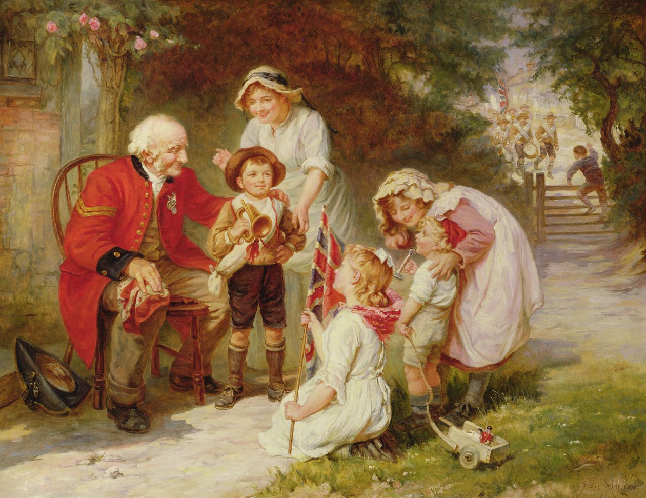 Der alte Soldat von Frederick Morgan
