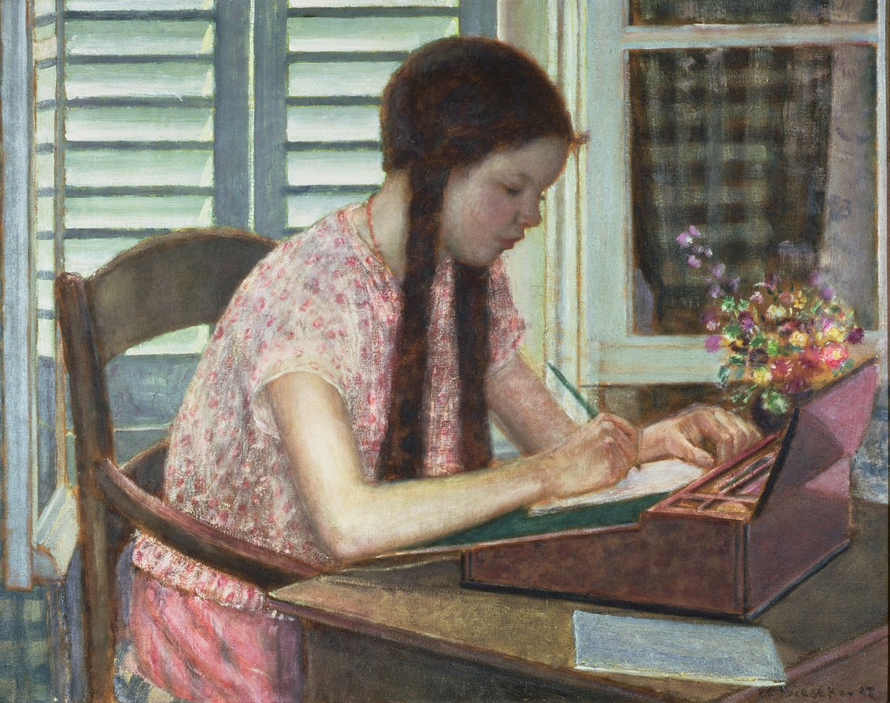 Die Tochter des Künstlers, 1927 von Frederick Carl Frieseke