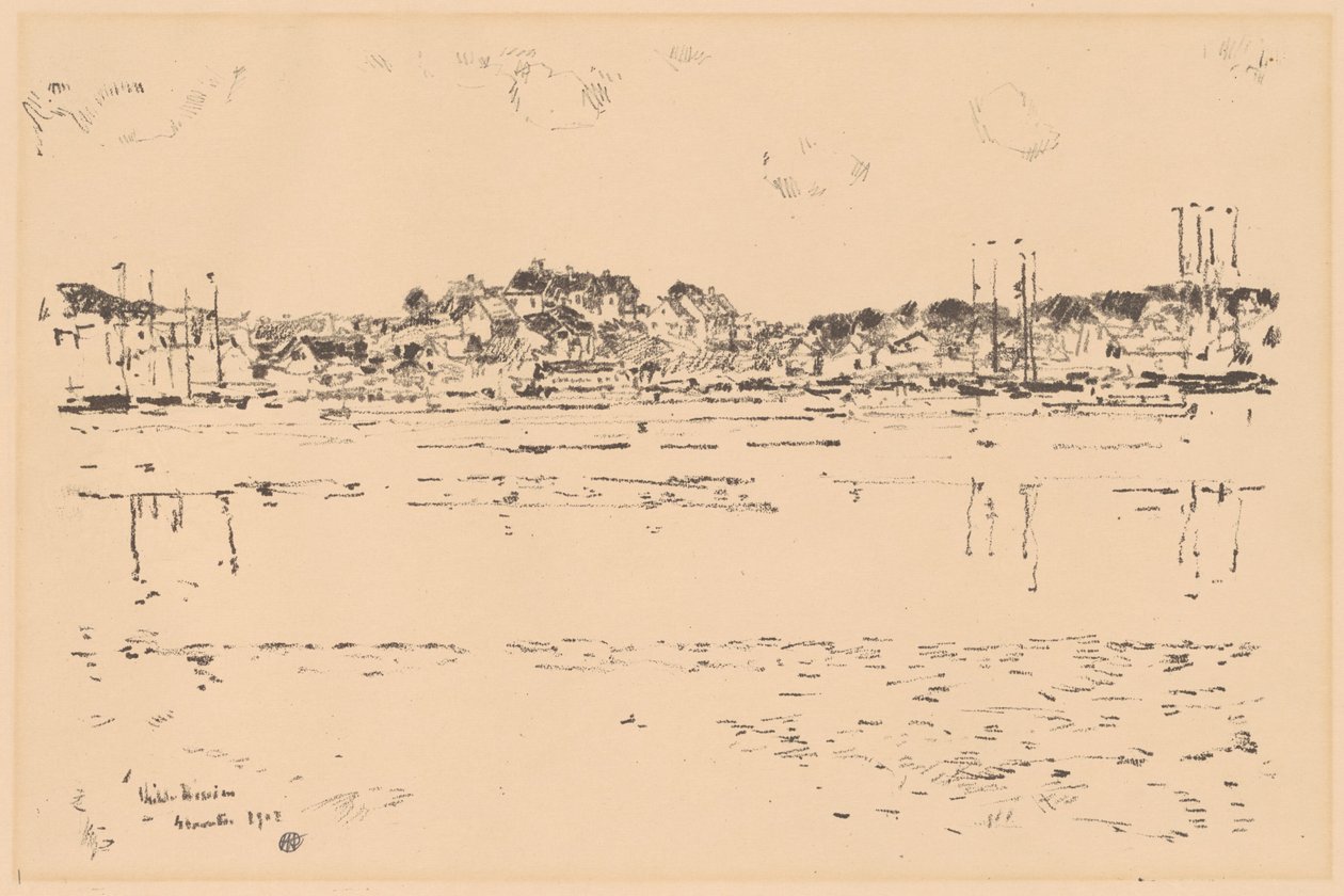 Innerer Hafen von Frederick Childe Hassam