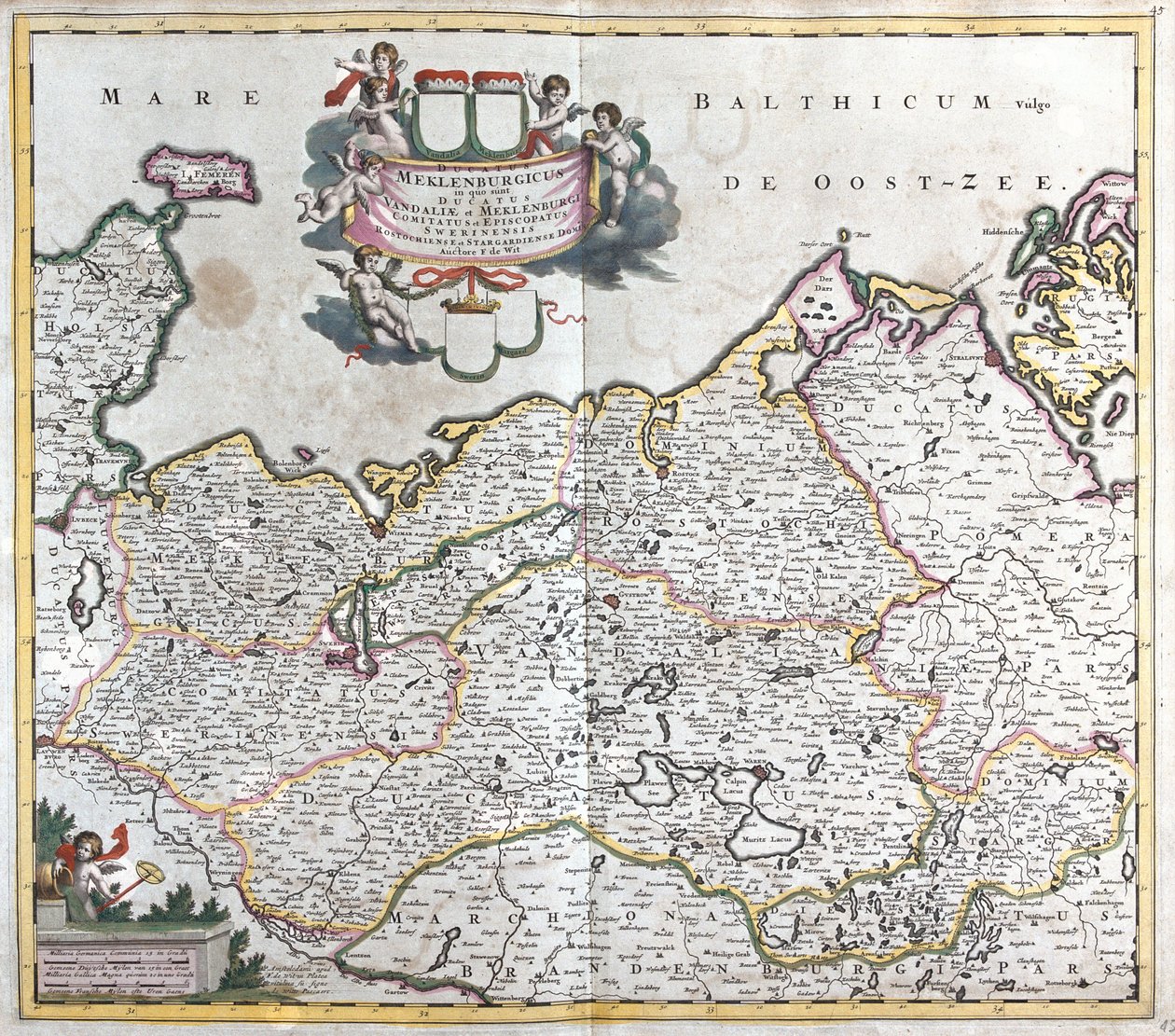Mecklenburg-Vorpommern, Deutschland von Frederick de Wit