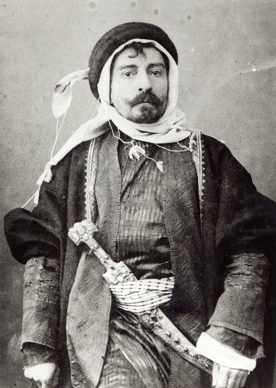 Pierre Loti in arabischer Tracht von French Photographer