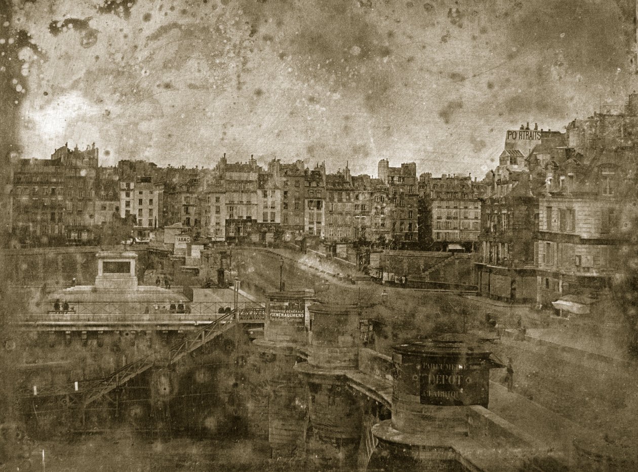 Pont Neuf, Paris, ca. 1841 von French Photographer