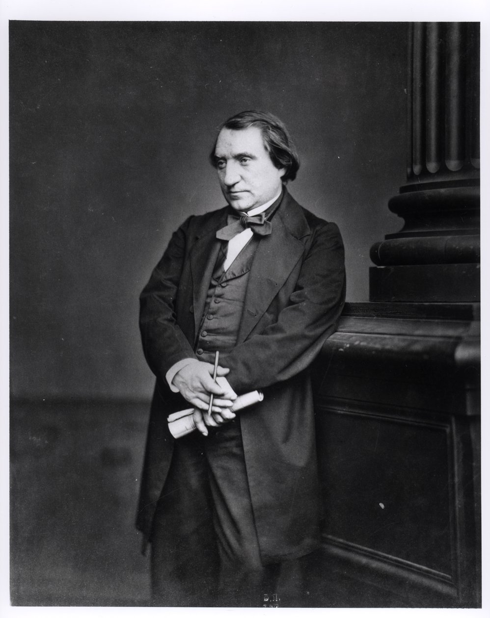 Porträt von Ernest Renan (1823-92) 1865 von French Photographer