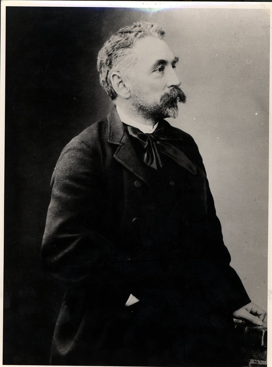 Stéphane Mallarmé (1842-98) von French Photographer