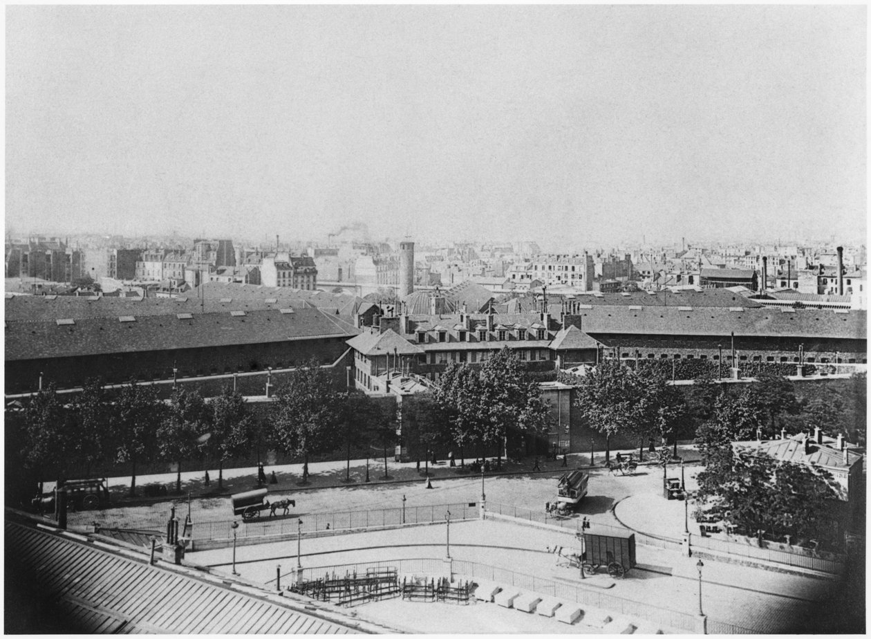 Das Mazas-Gefängnis, Paris, ca. 1900 von French Photographer