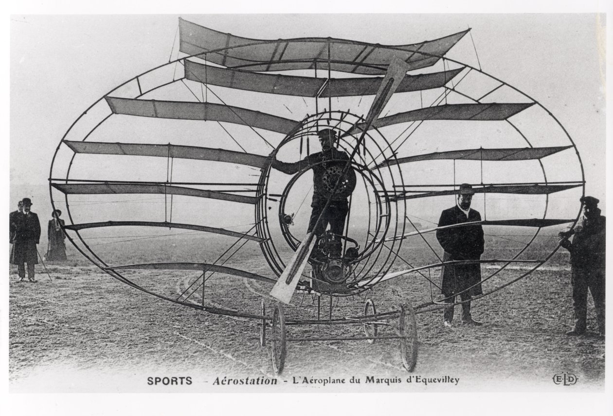 Das Flugzeug des Marquis d