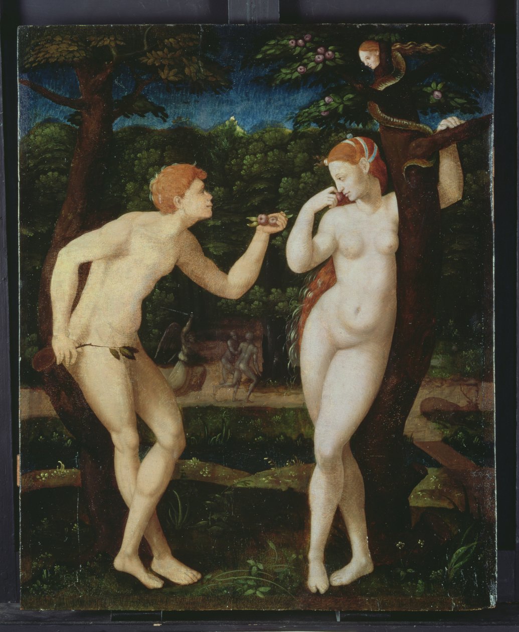 Adam und Eva von French School