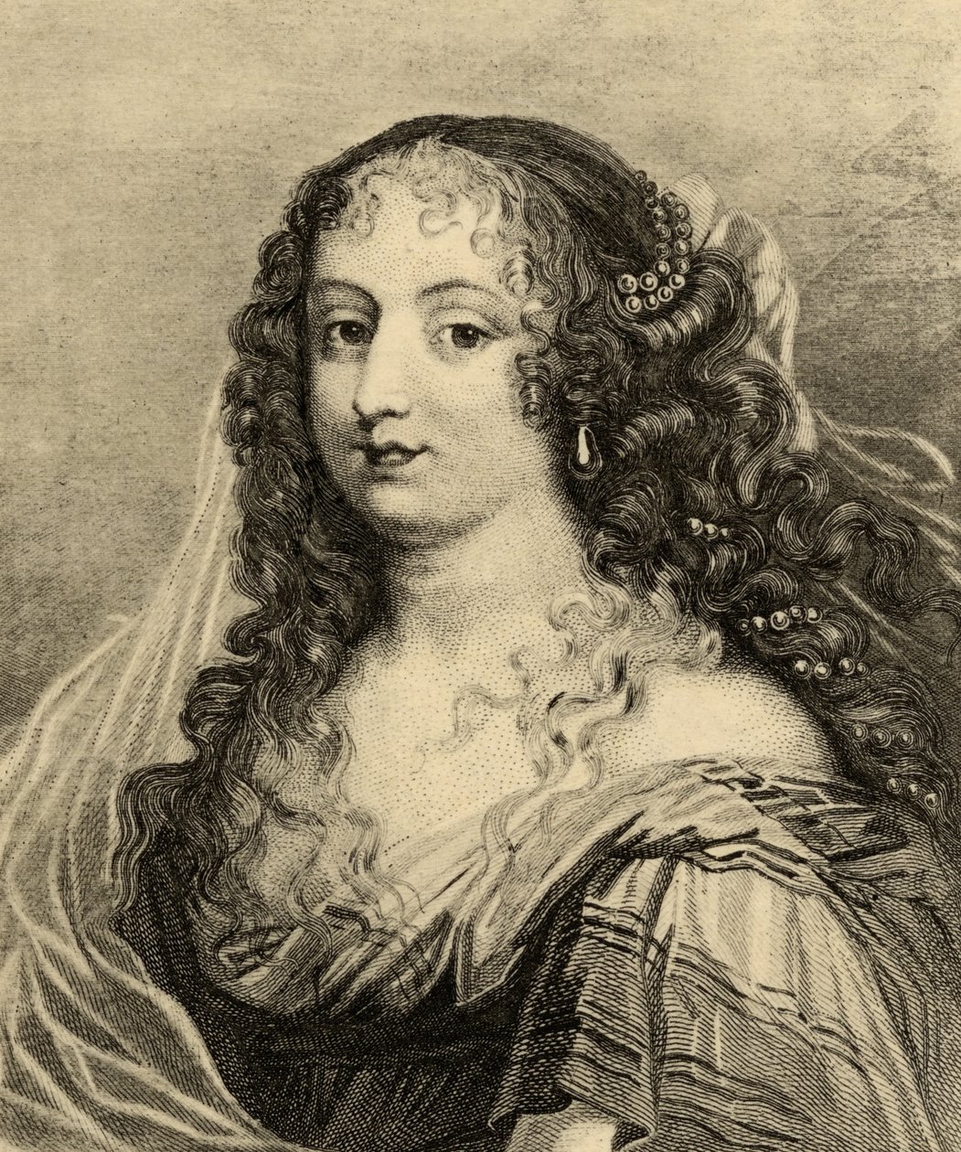 Marie de Rabutin-Chantal (1626-96) Madame de Sevigne von French School