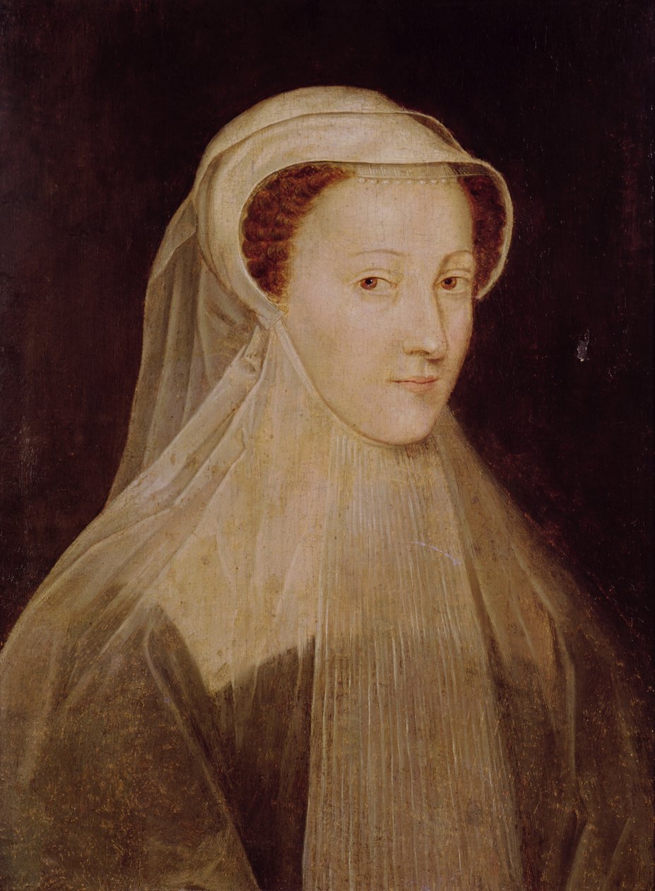 Maria Stuart (1542-87) von French School