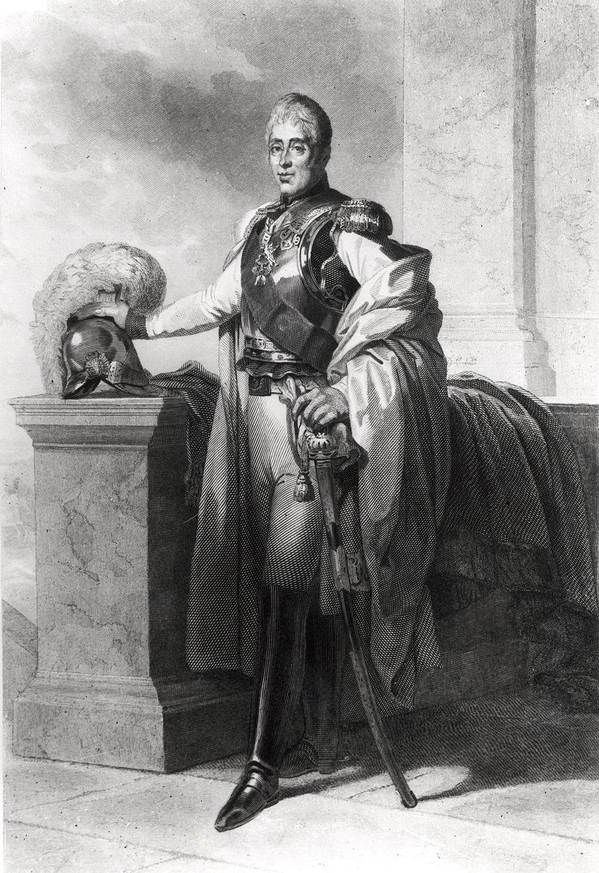 Porträt von Charles X (1757-1836) König von Frankreich und Navarra (1824-1830) von French School