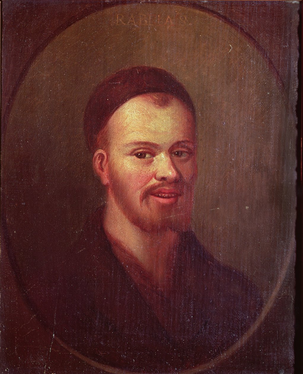 Porträt von Francois Rabelais (ca. 1494-ca. 1553), französischer Satiriker von French School