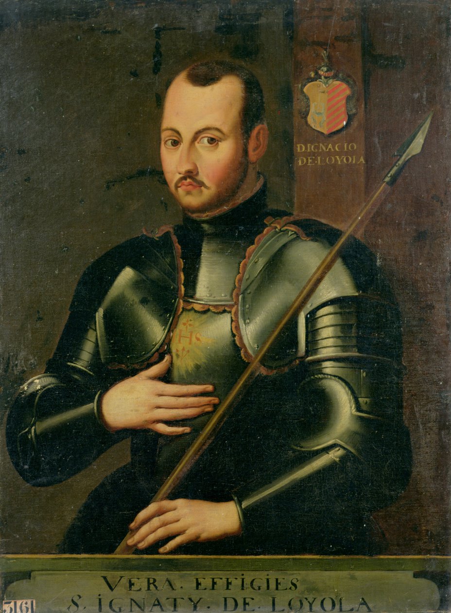 Heiliger Ignatius von Loyola (1491-1556) von French School