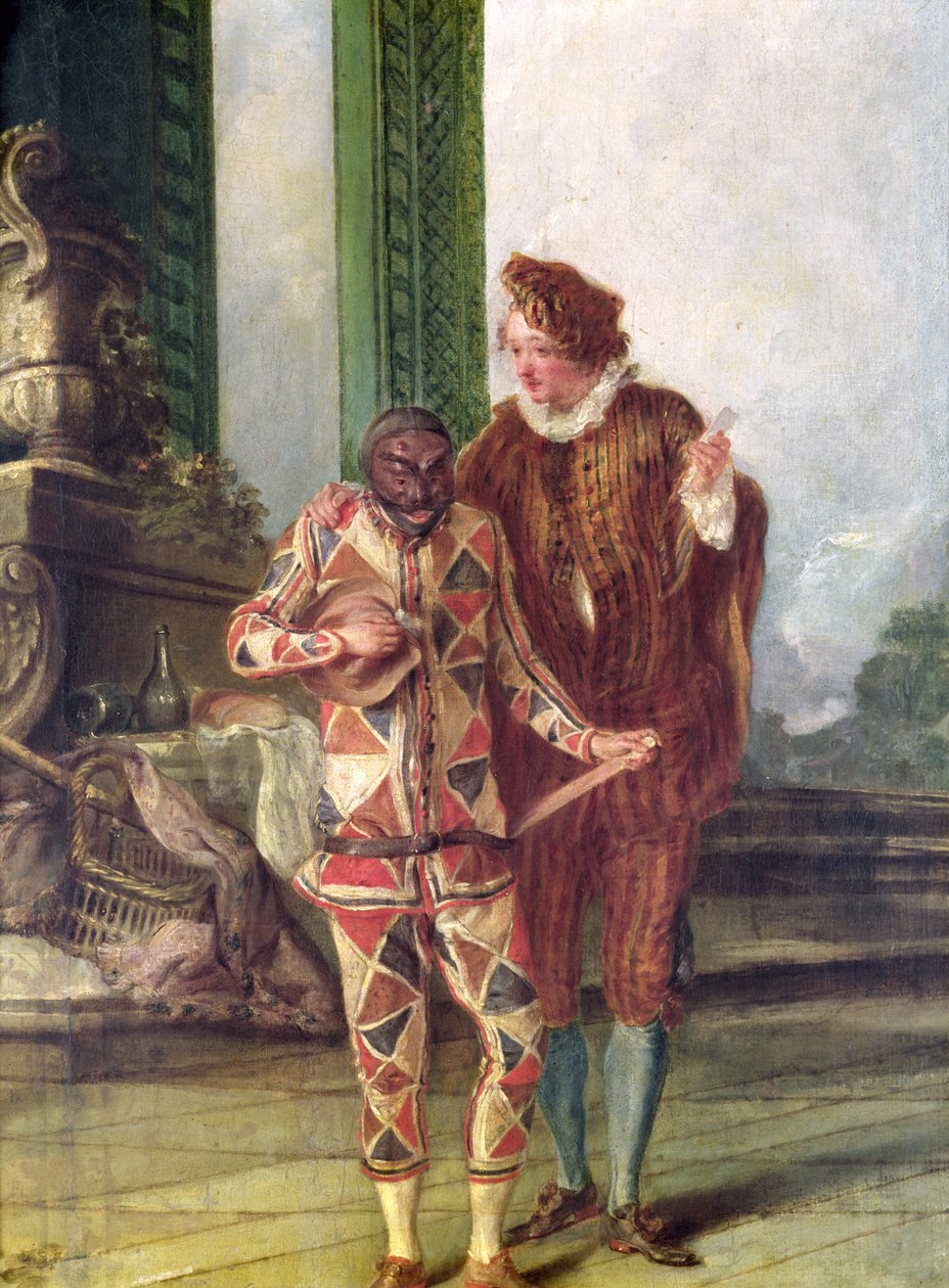 Szene aus der Commedia dell