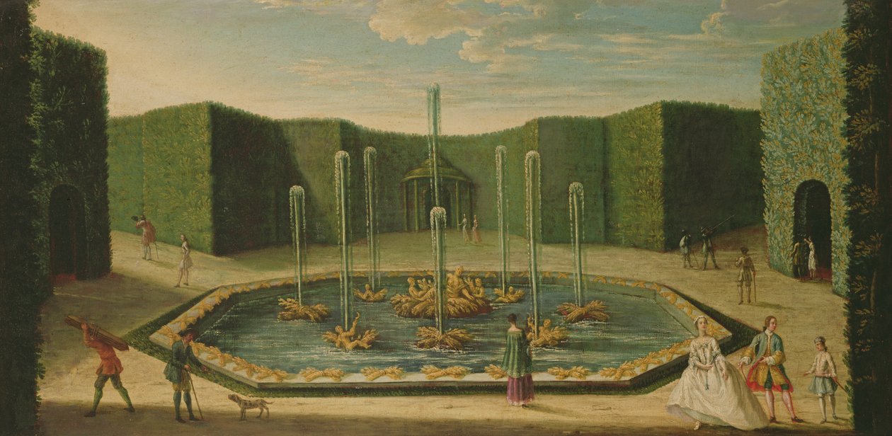 Das Becken der Ceres in Versailles, frühes 18. Jahrhundert von French School