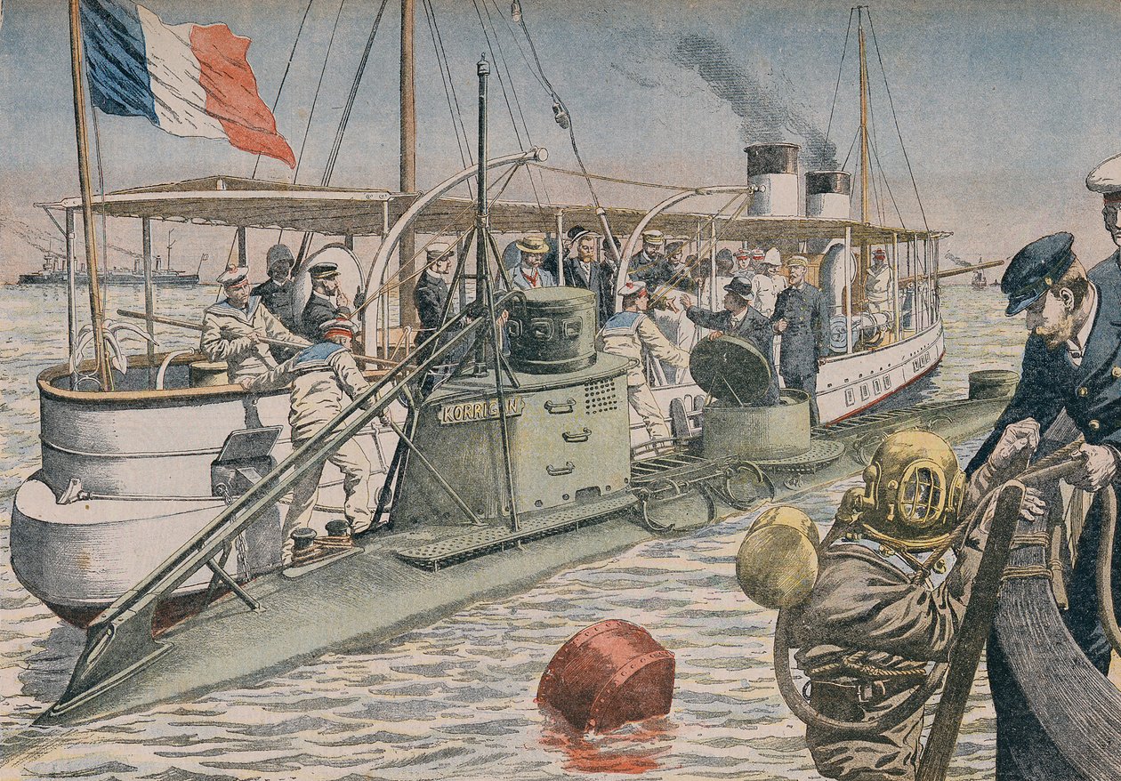 Die Bizerte-Katastrophe, Illustration aus 