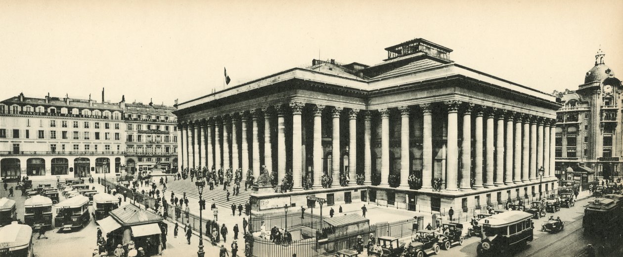 Paris, Die Börse von French Photographer