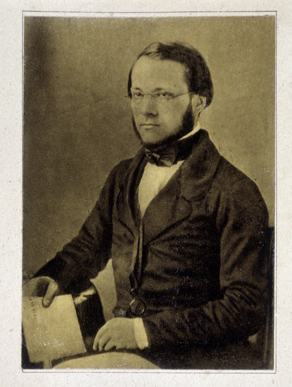 Porträt von Louis Pasteur im Jahr 1852 von French Photographer