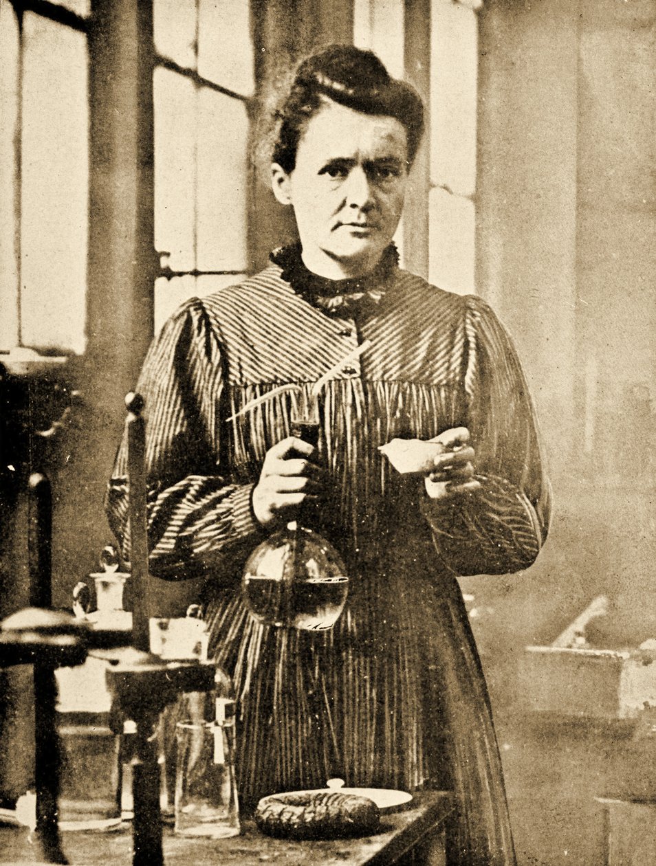 Porträt von Marie Curie, ca. 1901 von French Photographer