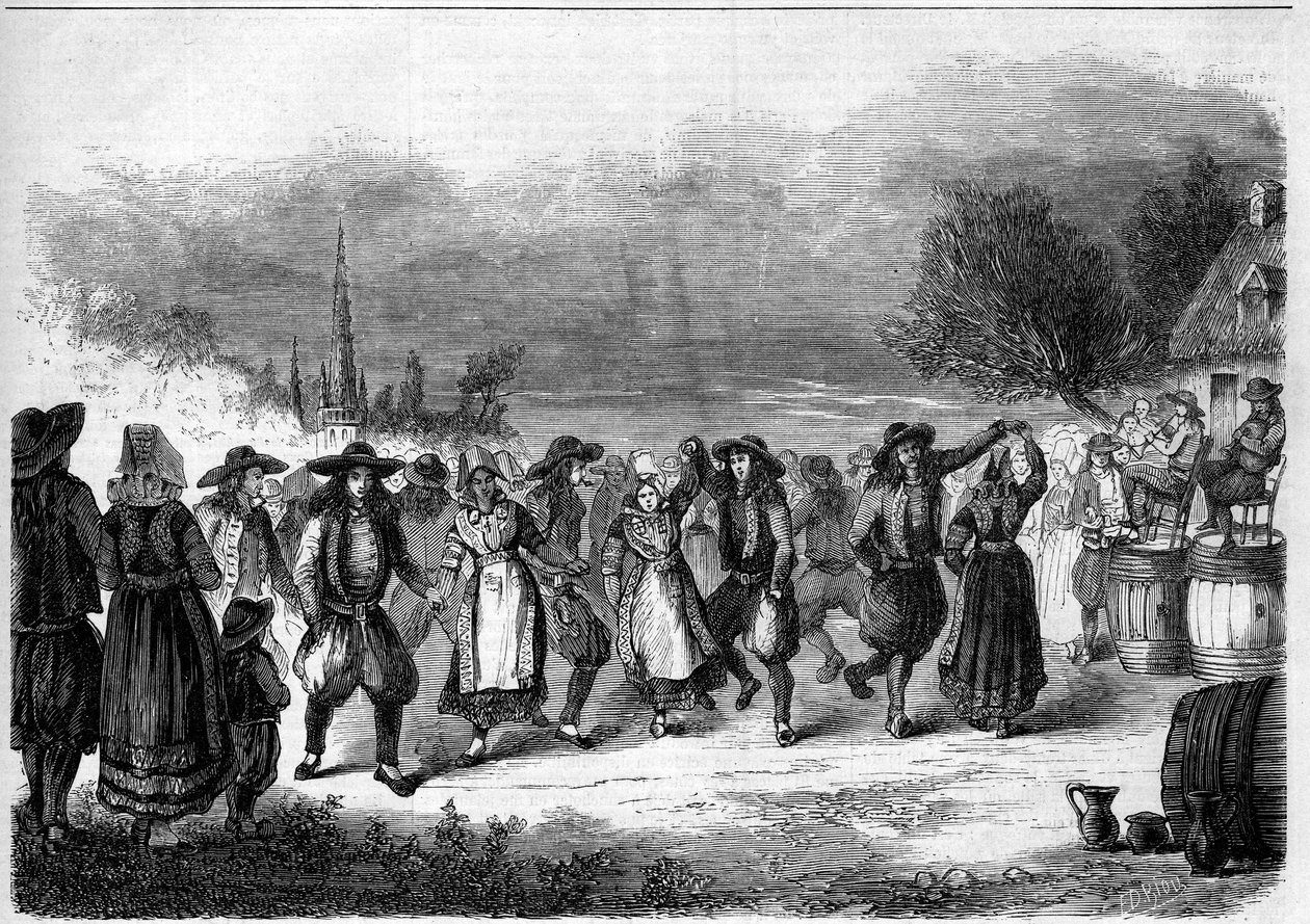 Bretonischer Brauch: Eine Hochzeit in der Bretagne von French School