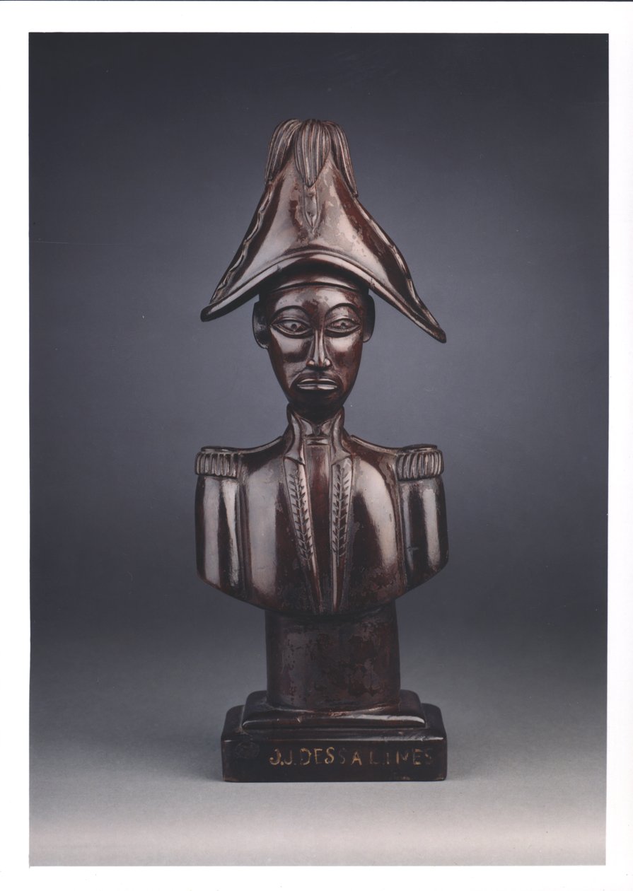 Büste von Jean-Jacques Dessalines (ca. 1758-1806) von French School