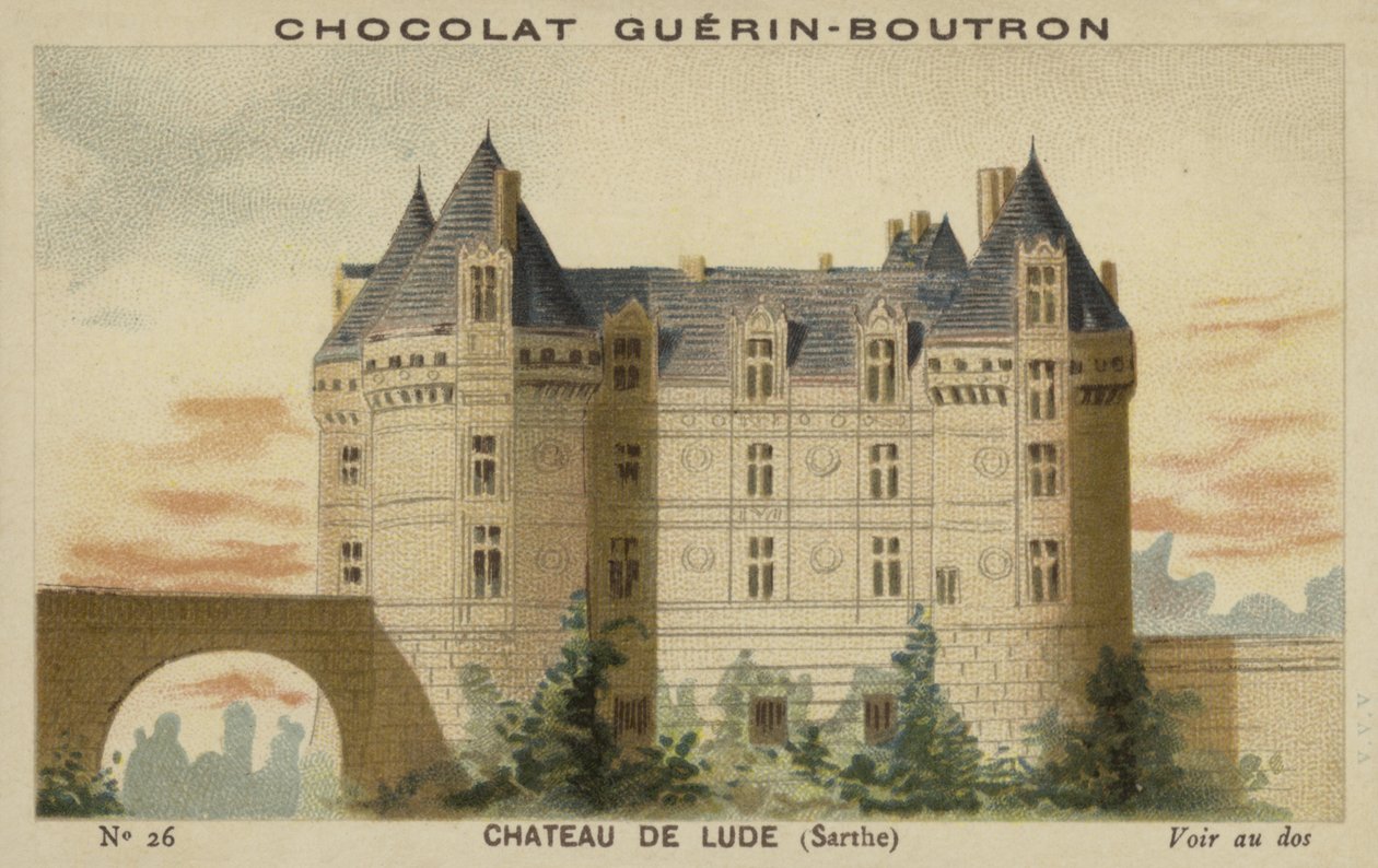 Schloss Lude, Sarthe von French School