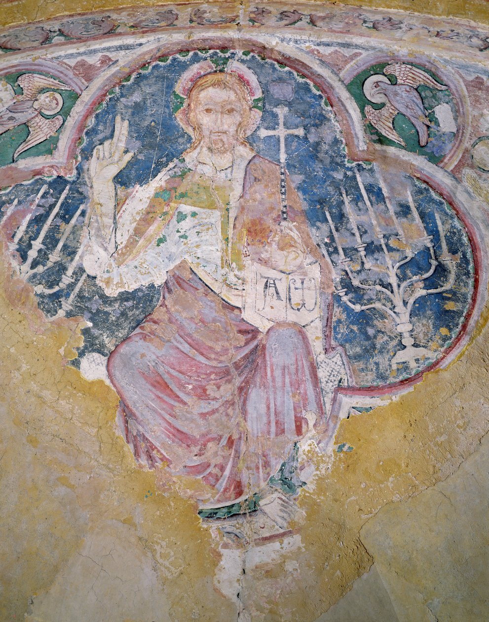 Christus in Majestät, aus der Krypta von French School