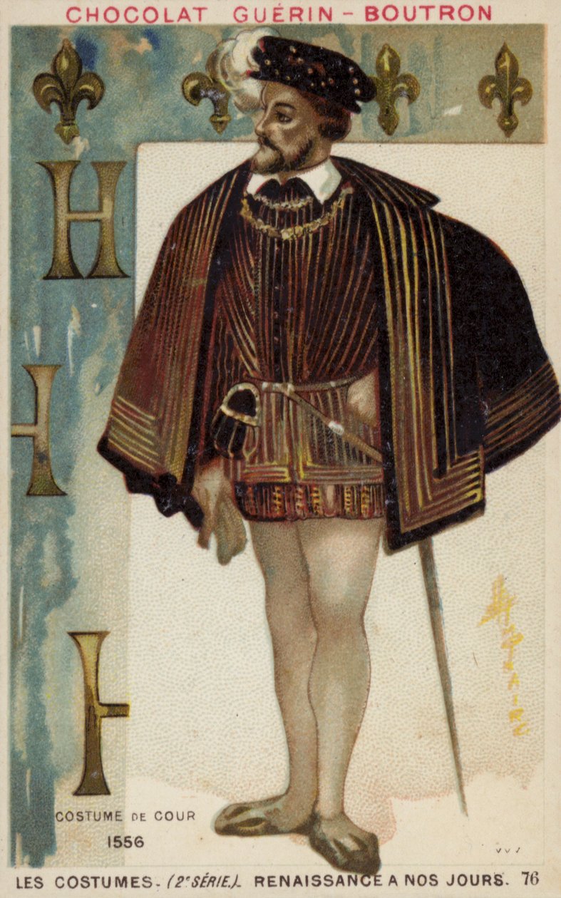 Hofkleid, 1556 von French School