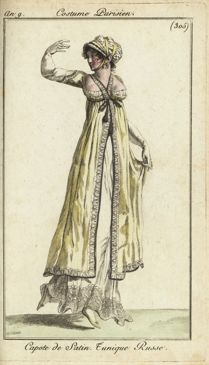 Modische Frau tanzt auf einem Ball von French School
