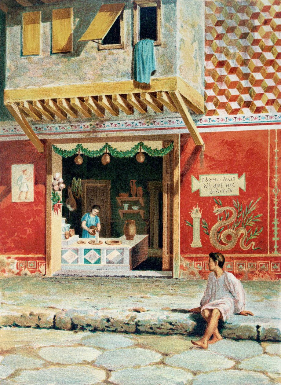 Lebensmittelladen, Pompeji von French School