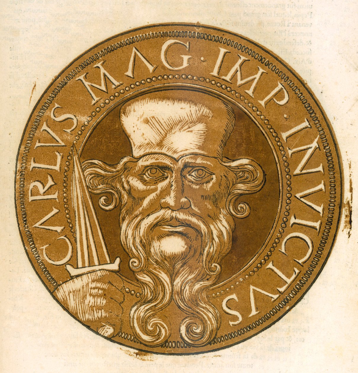 Heiliger Römischer Kaiser Karl der Große von French School