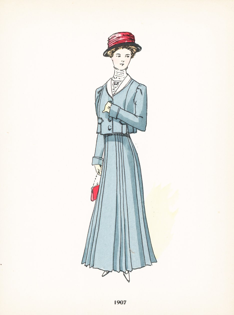 Damenmode, 1907 von French School