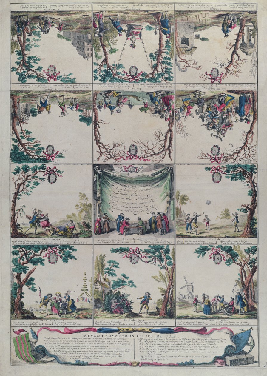 Le Jeu du Juif von French School