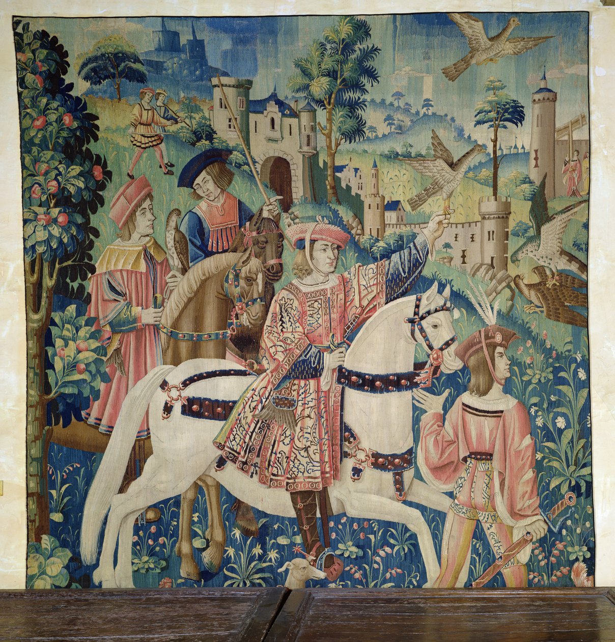 Aufbruch zur Jagd von French School