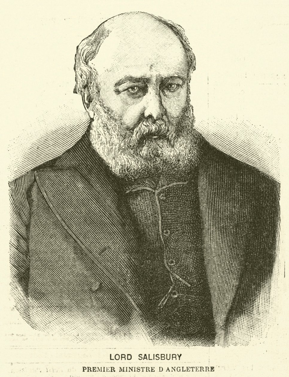 Lord Salisbury, britischer Premierminister von French School