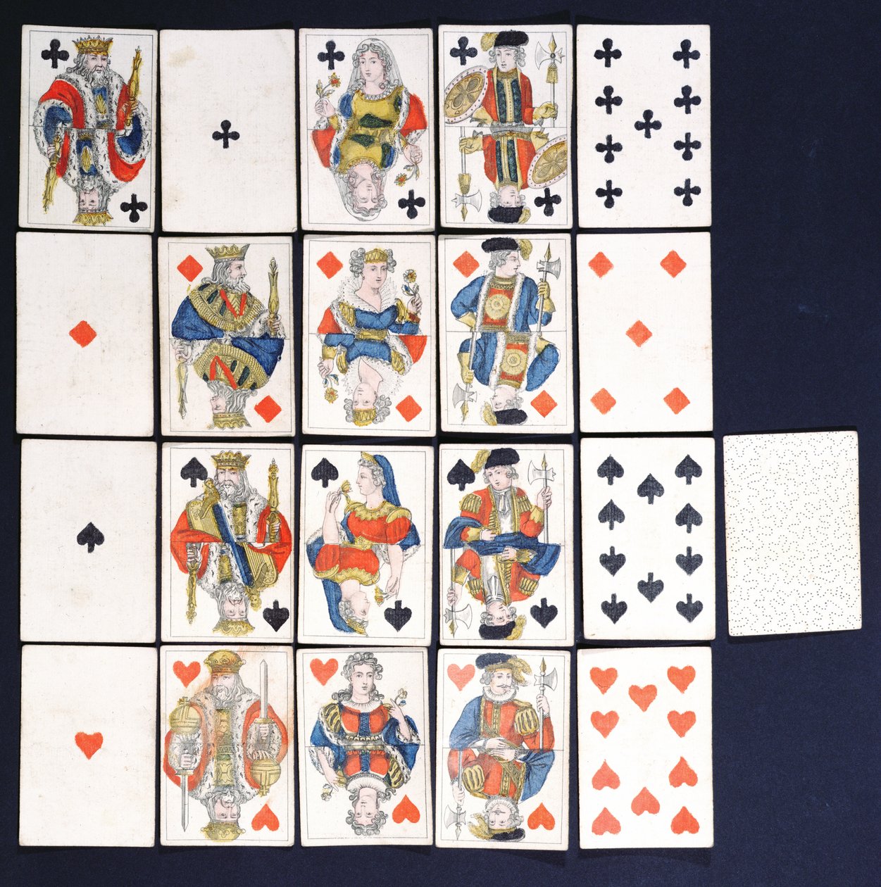 Spielkarten von French School