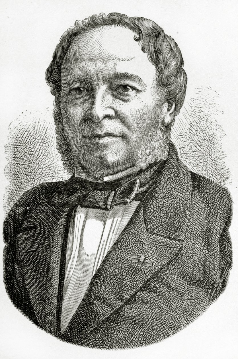Porträt von Louie Hachette, 1893 von French School