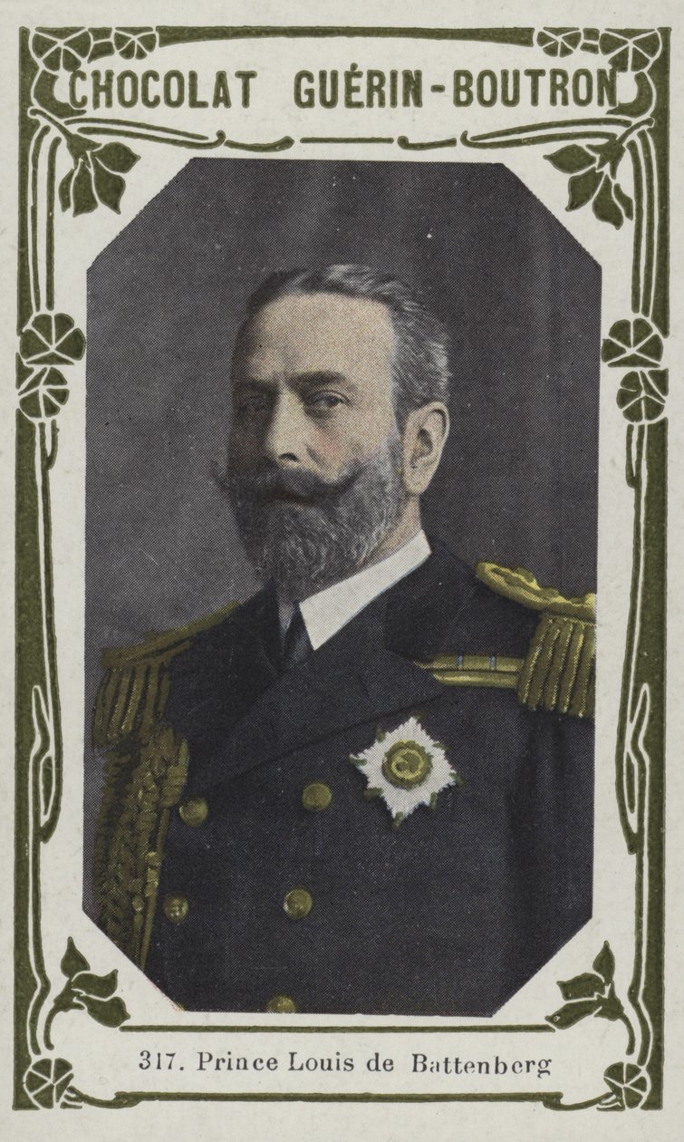 Prinz Louis von Battenberg von French School