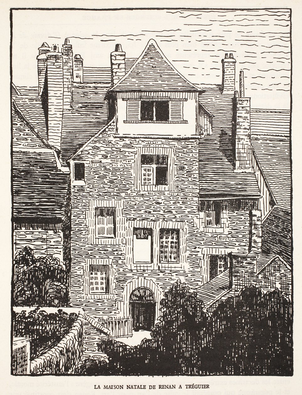 Renans Geburtshaus in Treguier von French School